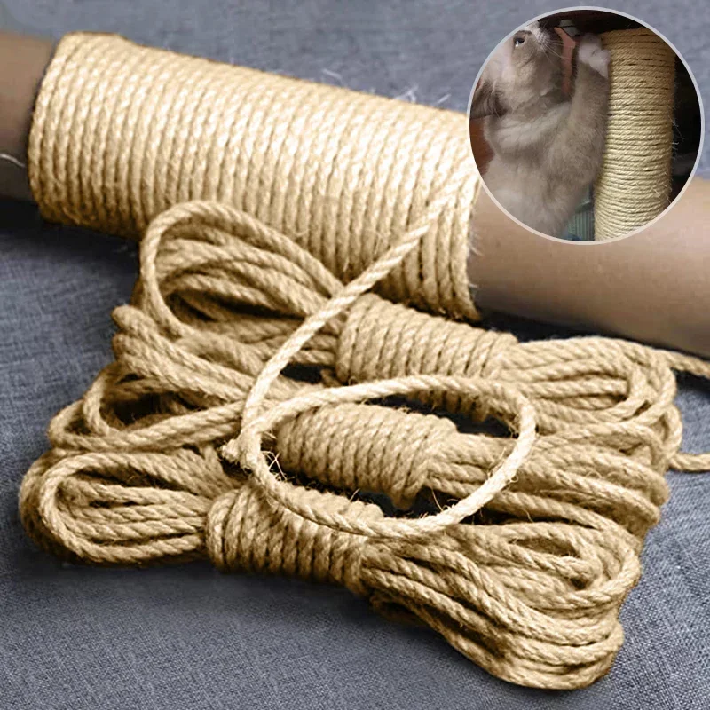 Cat Scratching Post - Natürliches Sisalseil für Katzenbaum, DIY Kratzbaum,