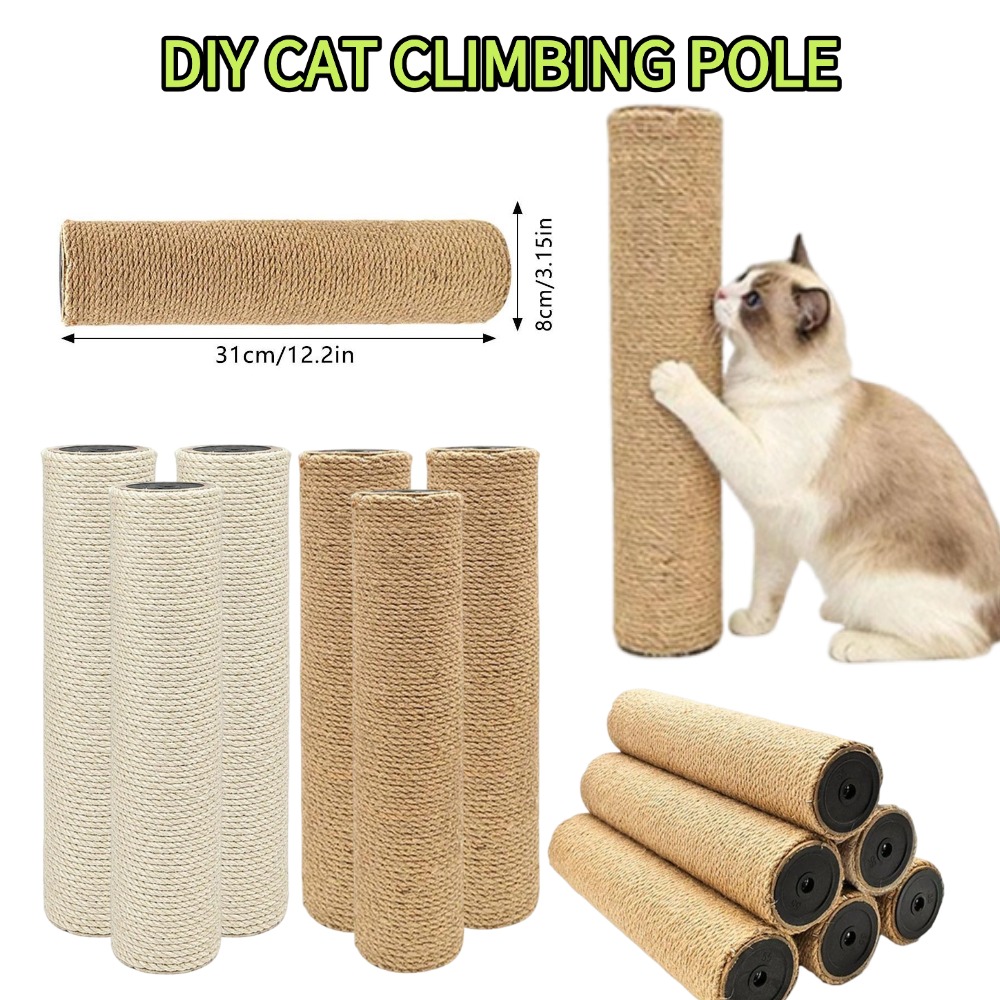 Cat Scratching Post - DIY Katzen-Kratzbaum Turm-Zubehör Ersatzteile Haustier-Katzenspielzeug Kratzpfosten