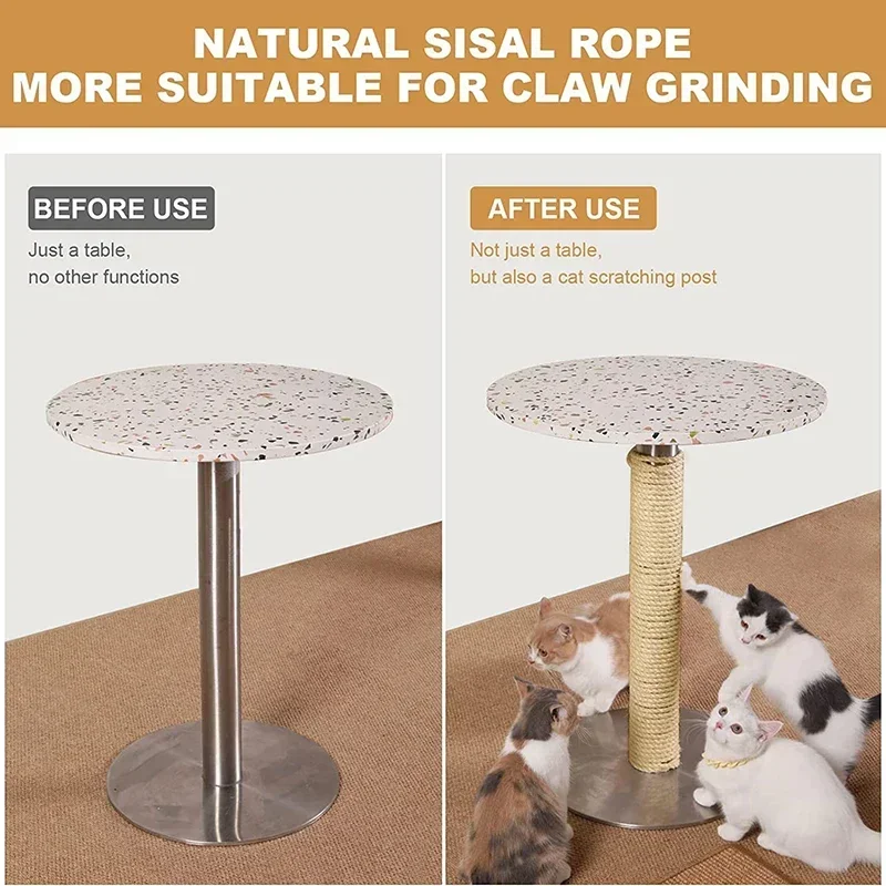 Natürliches Sisalseil für Katz – Cat Scratching Post Bewertung und Preis
