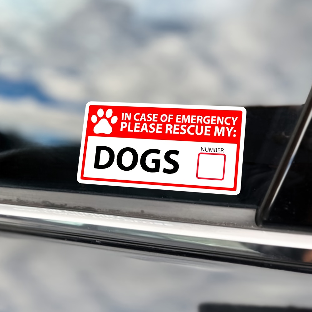 (2 Blatt) Notfall-Rettungsaufk – Pet Supplies First Bewertung und Preis