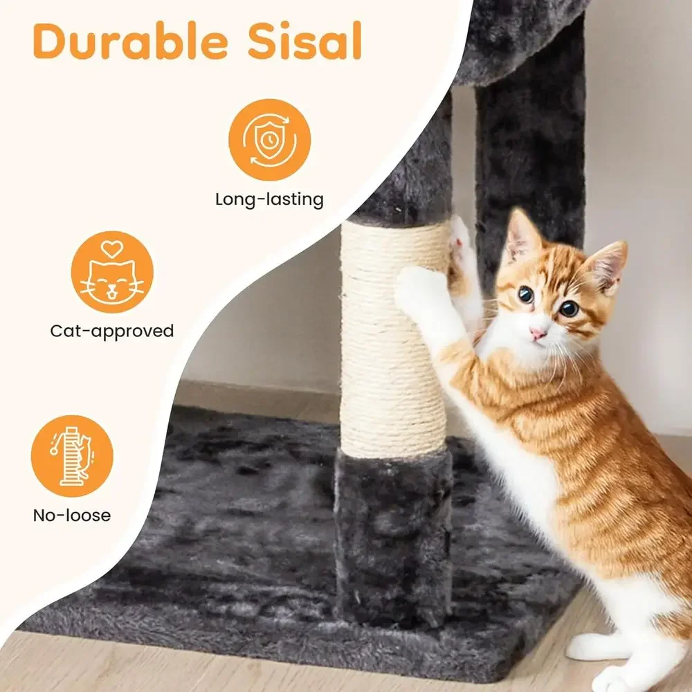 74 Zoll hoher Katzenbaum mit K – Cat Scratching Post Bewertung und Preis