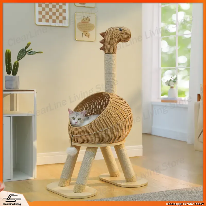 Dinosaurier-Katzenbaum mit Sis – Cat Scratching Post Bewertung und Preis