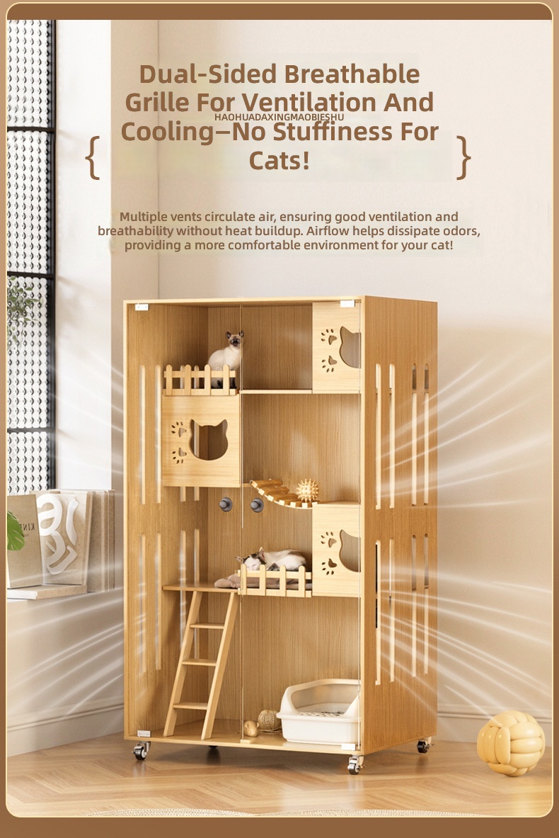 Großes Mehrstöckiges Katzenhau – Cat Scratching Post Bewertung und Preis